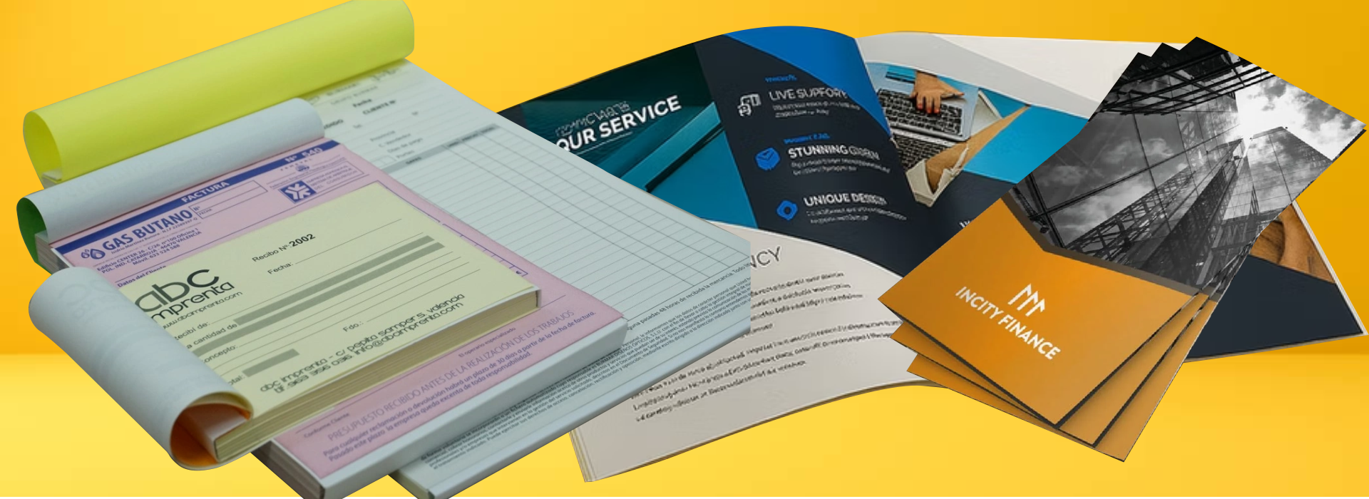 Tarjetas de visita y flyers en Trujillo y Miajadas