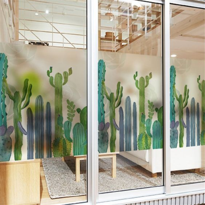 Vinilos decorativos esmerilados fachadas en vidrio Extremadura - Juanimprime